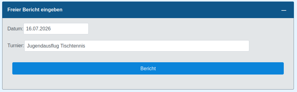 Freie Berichte